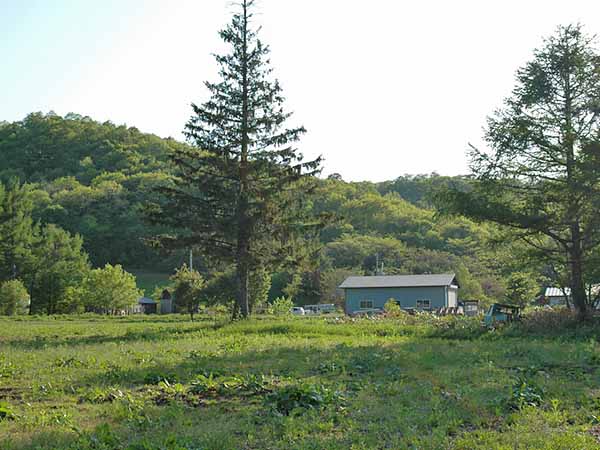 外山御料牧場 現在の風景