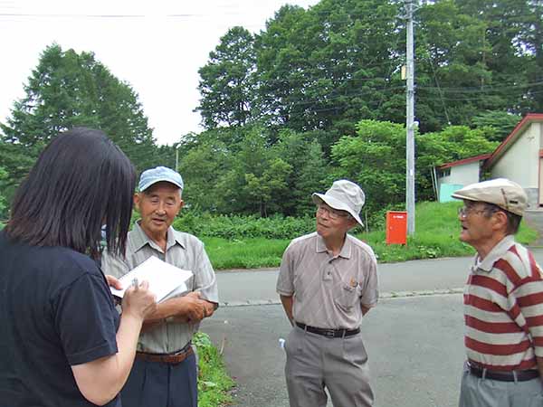 紀行座談会 外山牧場探訪