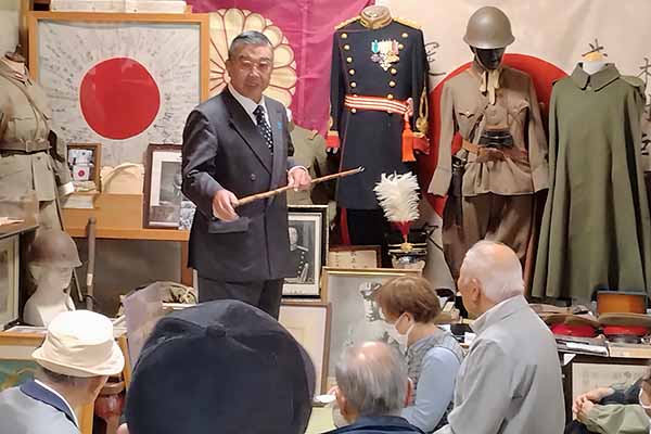 佐々木慶一郎氏（元女川高校校長　77歳）