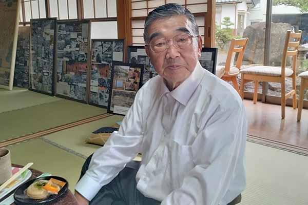 佐々木慶一郎氏（元女川高校校長　77歳）