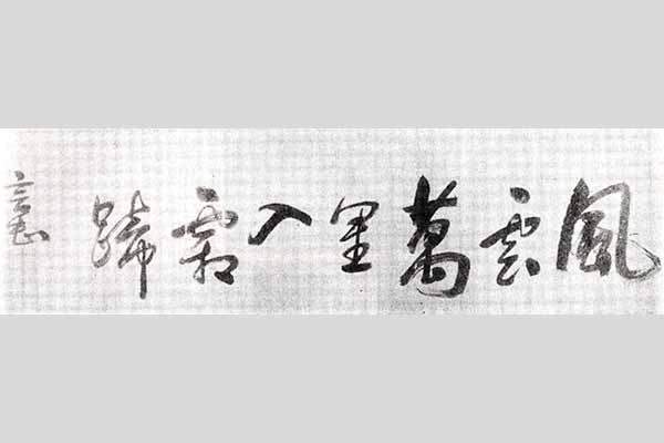 藤波言忠の書