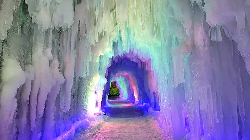 まほら岩手　氷の世界