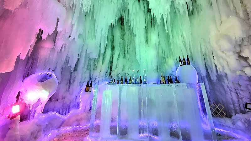まほら岩手　氷の世界